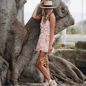 Morrisday | NWT Tropical Heat Mini Wrap Dress